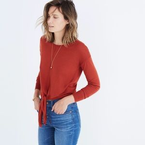 ❤️Madewell Tie Front Blouse